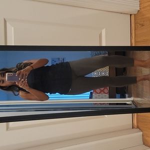 Green Nike dri fit cropped leggings